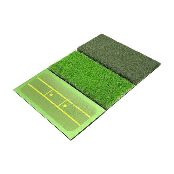 Golf 3-in-1 Swing Track Practice Mat