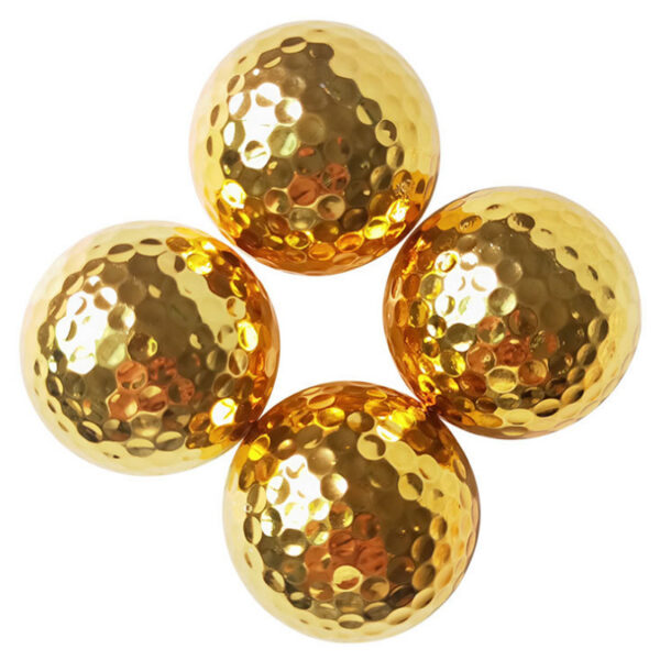 Electroplated Golf Ball