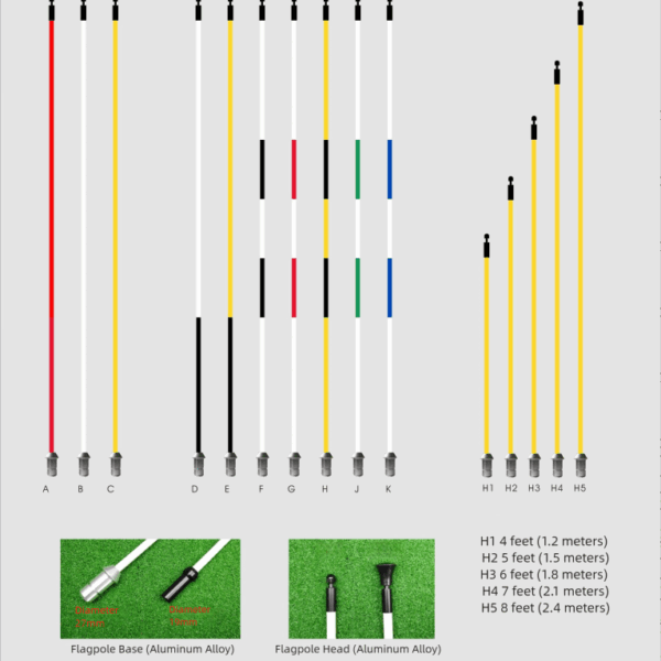 Green Flag Sticks