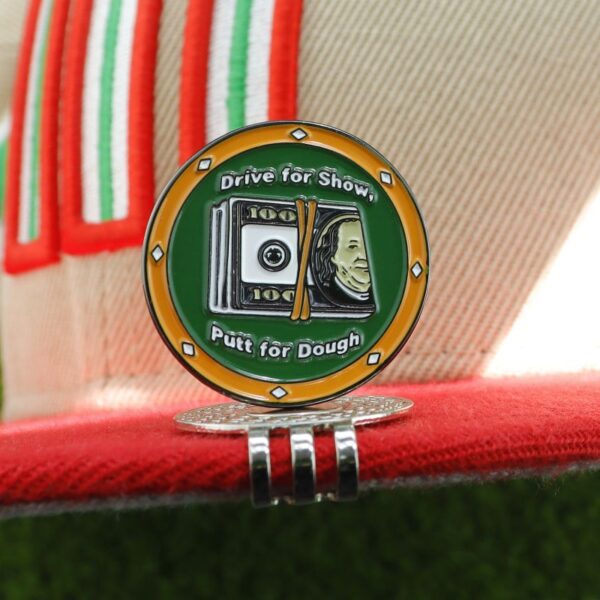 Creative ‘’Dollar ‘’Golf Ball Marker