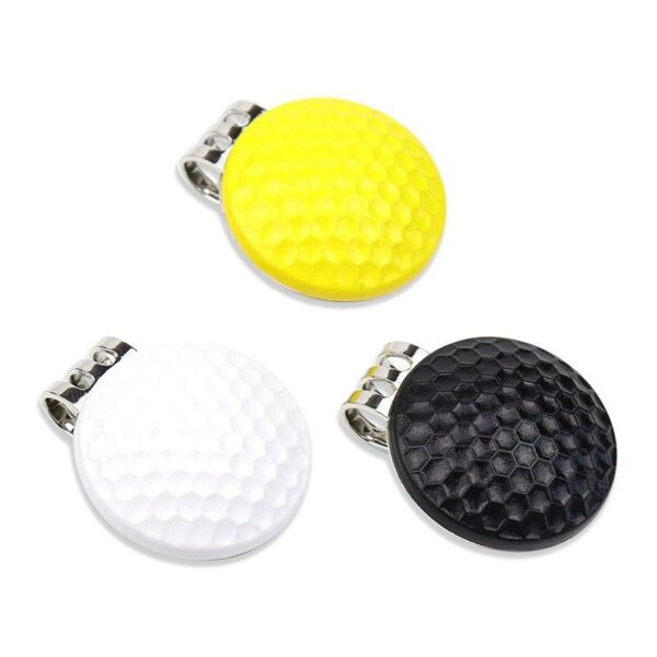Golf Hat Clip With 3D Ball Marker