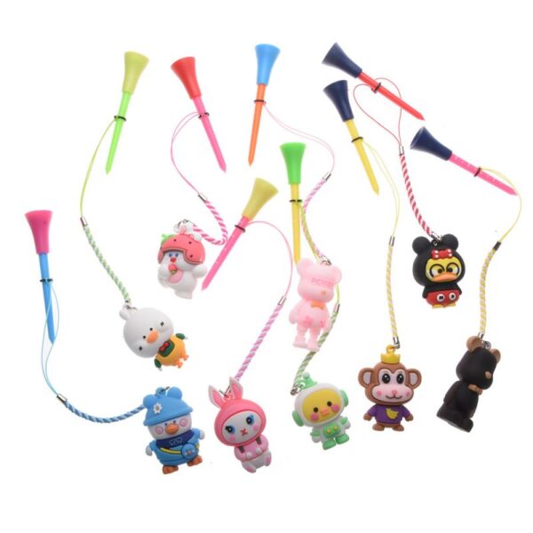 Golf TEE with Retainer Cord